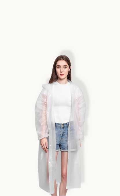 Poncho de Pluie pour Femme