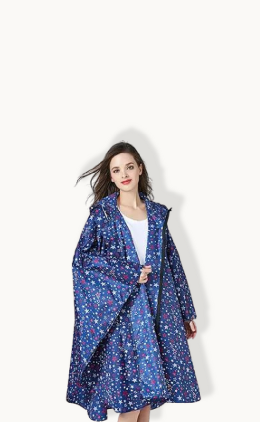 Poncho de Pluie pour Femme