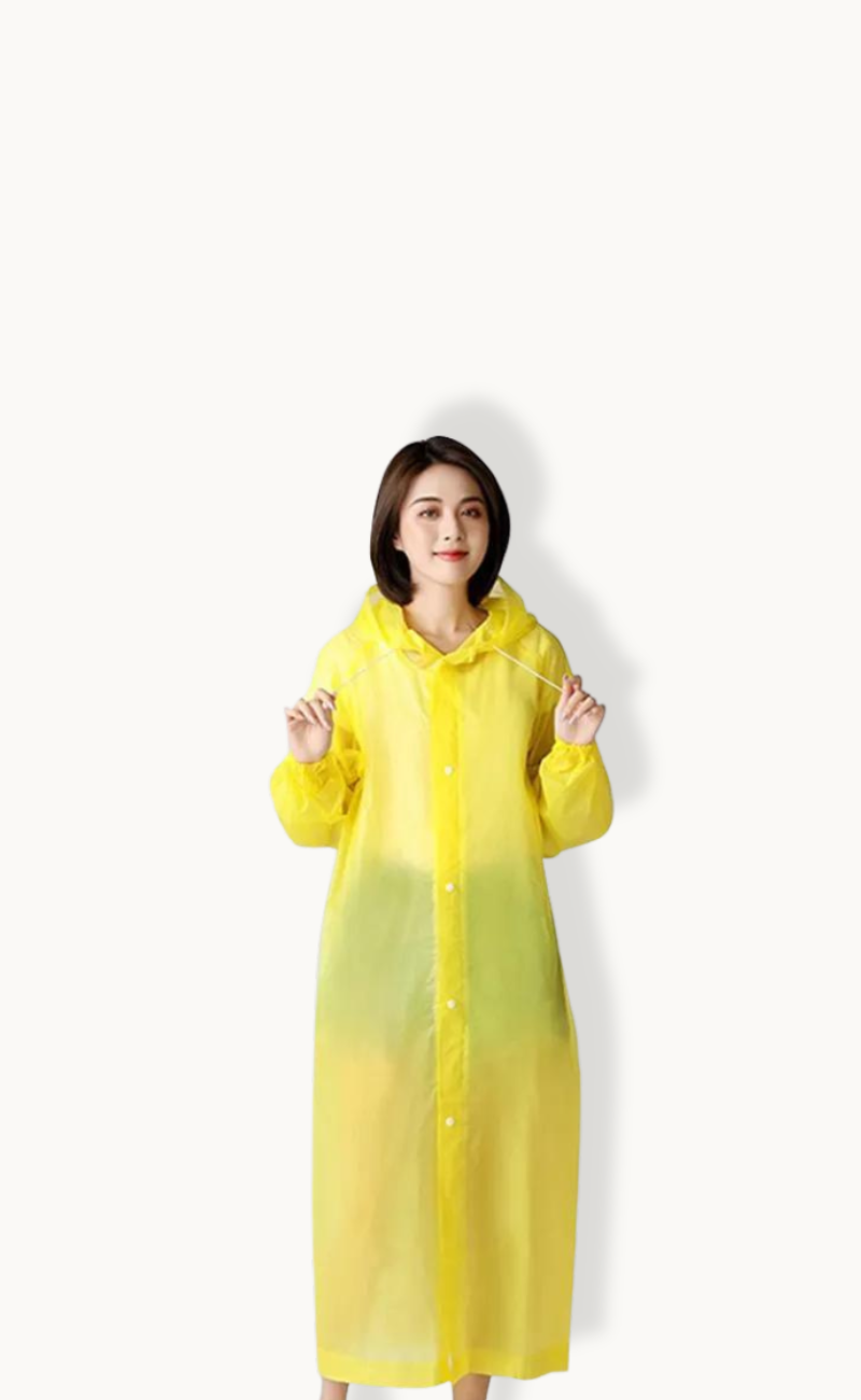 Poncho de Pluie pour Femme