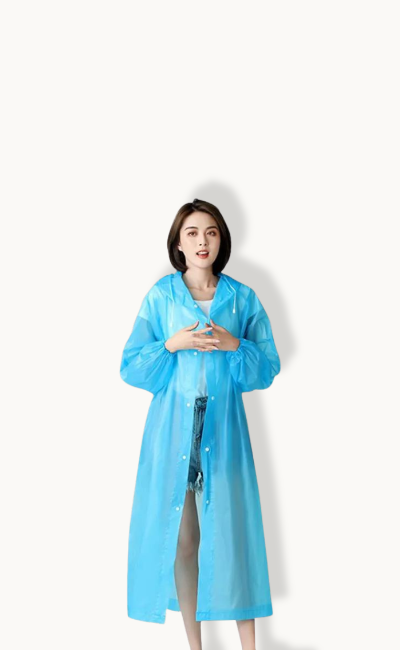 Poncho de Pluie pour Femme