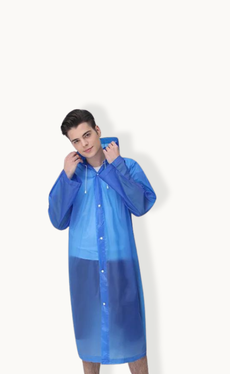 Poncho de Pluie pour Homme