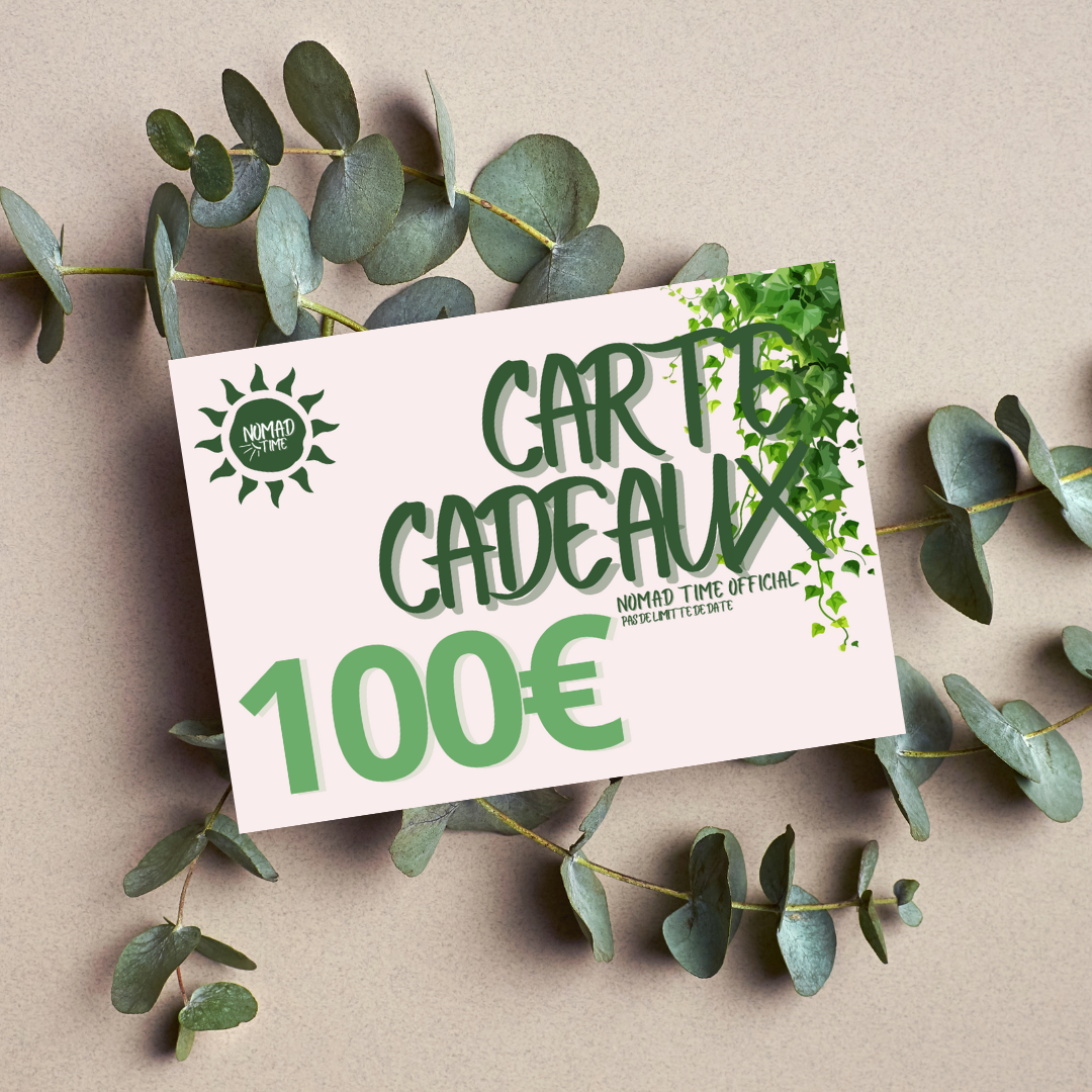 Offrez Une Carte Cadeau dès maintenant ! | NomadTime®