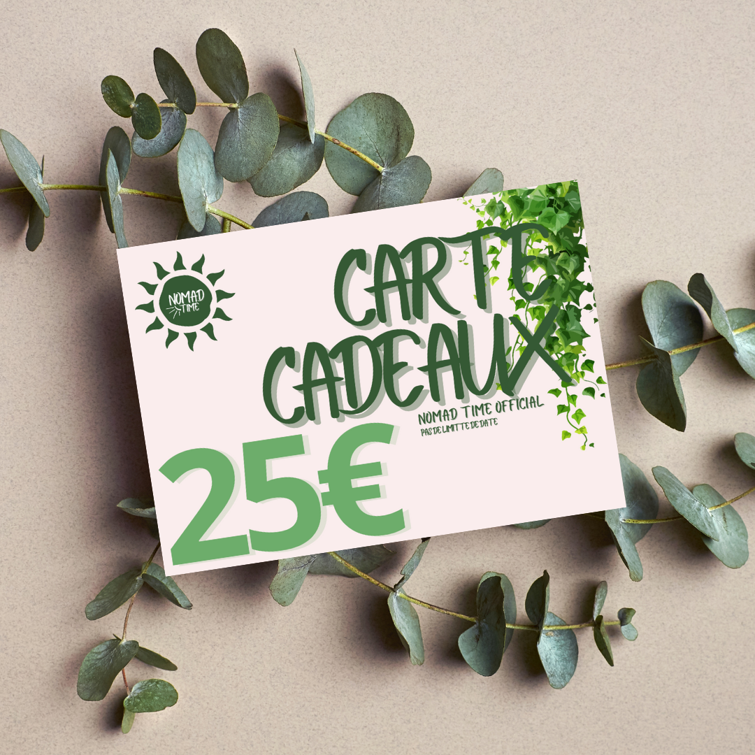 Offrez Une Carte Cadeau dès maintenant ! | NomadTime®